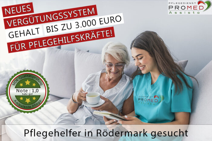 Pflegehelfer in Rödermark gesucht