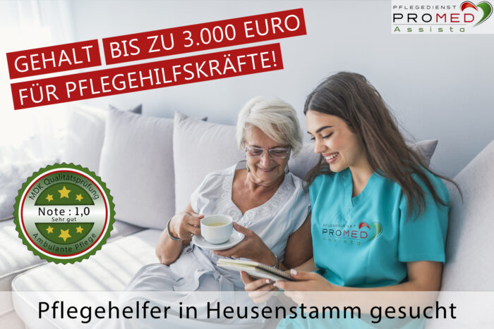 Pflegehelfer in Heusenstamm gesucht