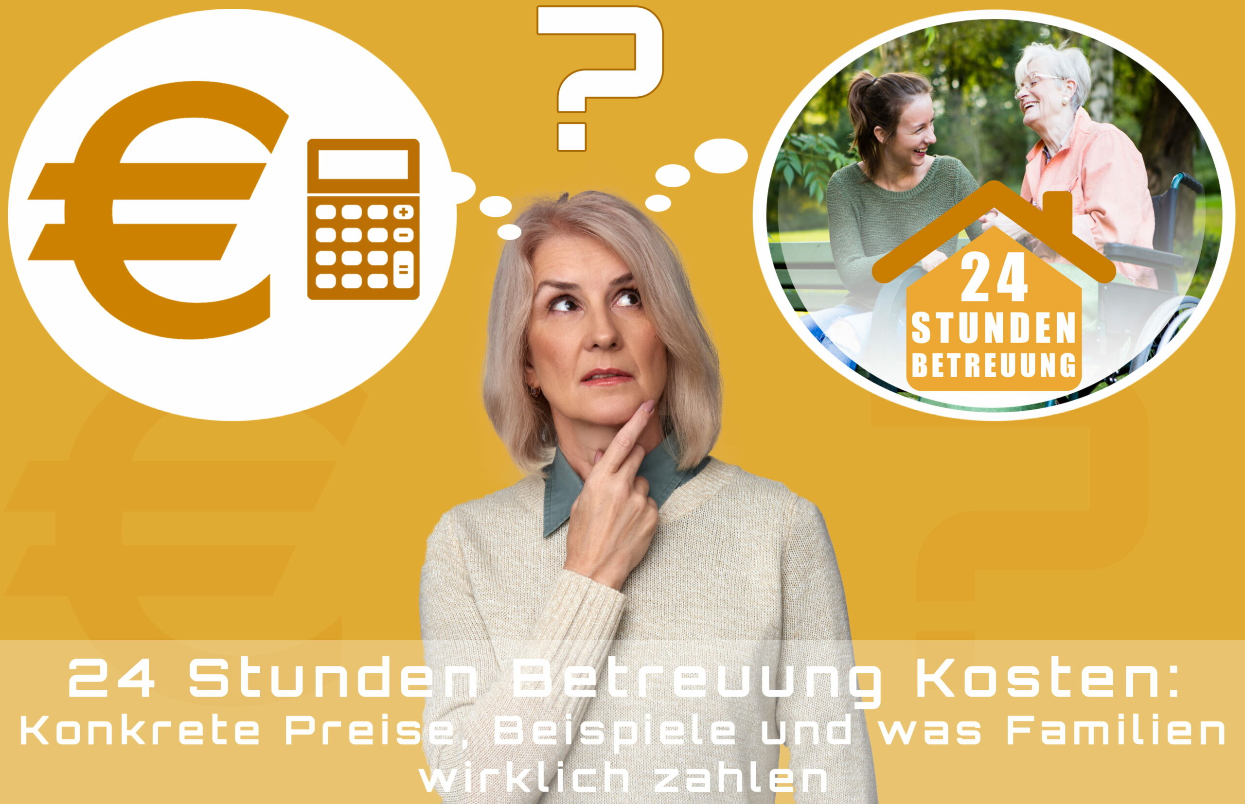 24 Stunden Betreuung Kosten - was Familien wirklich zahlen