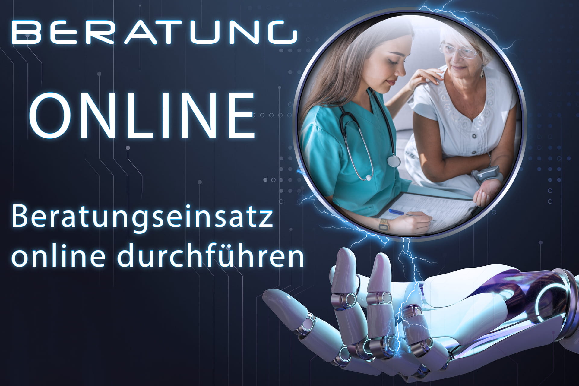 Beratungseinsatz Online durchführen